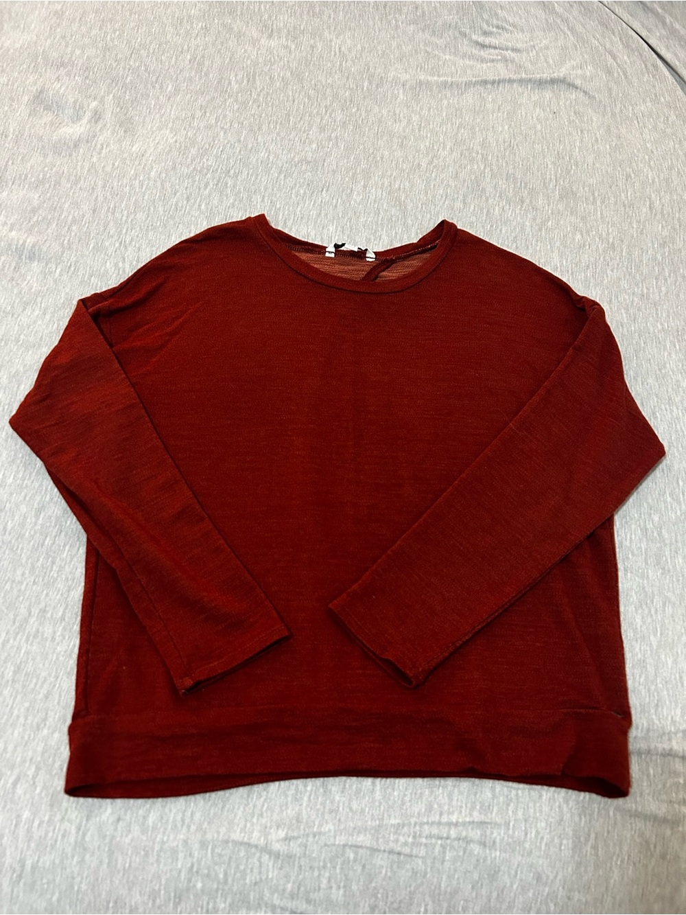 Women's Crewneck Sweater - Deep Red